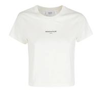 Maison Kitsuné - Baby Tee-Shirt - Femme - Tops - Beige - Taille: 38 FR
