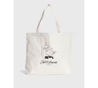 Maison Kitsune BARISTA FOX TOTE men Tote & Shopping Bags beige taille: ONE SIZE