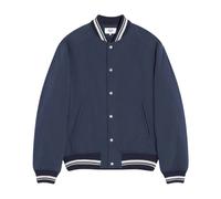 Maison Kitsuné - Blouson Teddy Brodé - Homme - Vestes - Bleu - Taille: XL
