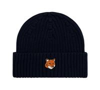 Maison Kitsuné - Bonnet Fox Head - unisex - Accessoires - Bleu - Taille: ONE Size