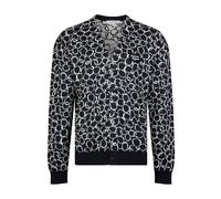 Maison Kitsuné - Cardigan Abstrait Marguerite - Homme - Pulls - Multicolore - Taille: L
