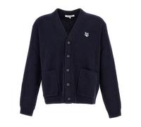 Maison Kitsuné - Cardigan - Homme - Pulls - Bleu - Taille: S