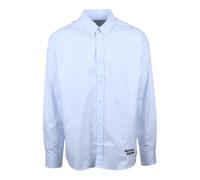Maison Kitsuné - Chemises Casual - Homme - Chemises - Bleu - Taille: L