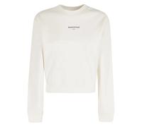 Maison Kitsuné - Cropped SweaT-shirt - Femme - Sweatshirts et sweats à capuche - Beige - Taille: 38 FR