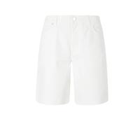 Maison Kitsuné - Denim Shorts - Femme - Shorts - Blanc - Taille: W27