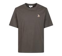 Maison Kitsuné - Dreaming Fox Comfort T-Shirt - Homme - Tops - Gris - Taille: L