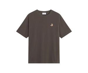 Maison Kitsuné - Dreaming Fox Comfort Tee-Shirt - Homme - Tops - Brun - Taille: M