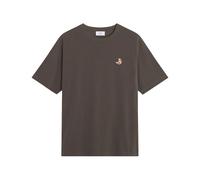 Maison Kitsuné - Dreaming Fox Comfort Tee-Shirt - Homme - Tops - Brun - Taille: XL