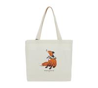 Maison Kitsuné - Dreaming Fox Tote - Homme - Sacs - Blanc - Taille: ONE Size