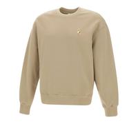 Maison Kitsuné - Dressed Fox Comfort SweaT-shirt - Homme - Sweatshirts et sweats à capuche - Beige - Taille: XS
