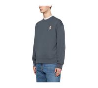 Maison Kitsuné - SweaT-shirts - Homme - Sweatshirts et sweats à capuche - Bleu - Taille: M