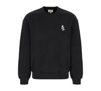 Maison Kitsuné - Dressed Fox Comfort SweaT-shirt - Homme - Sweatshirts et sweats à capuche - Noir - Taille: M