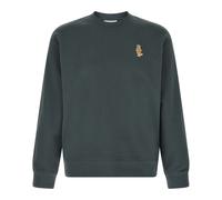 Maison Kitsuné - Dressed Fox Comfort SweaT-shirt - Homme - Sweatshirts et sweats à capuche - Bleu - Taille: S
