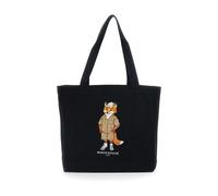 Maison Kitsuné - Dressed FOX Shoulder Bag - Homme - Sacs - Noir - Taille: ONE Size