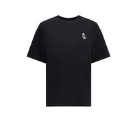Maison Kitsuné - Dressed Fox T-Shirt - Femme - Tops - Noir - Taille: 40 FR