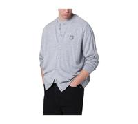 Maison Kitsuné - Fox Head Cardigan - Homme - Pulls - Gris - Taille: 2XL