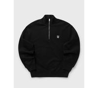 Maison Kitsune FOX HEAD COMFORT HALF ZIP SWEATSHIRT men Half-Zips white taille: M