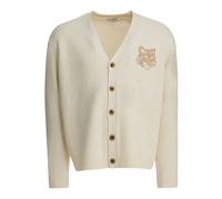 Maison Kitsuné, Homme, Pulls, Beige, Taille: L Maison Kitsune' Sweaters