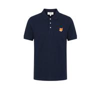 Maison Kitsuné - Fox Head Regular Polo - Homme - Tops - Bleu - Taille: M