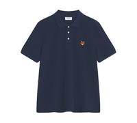 Maison Kitsuné - Fox Head Regular Polo - Homme - Tops - Bleu - Taille: S