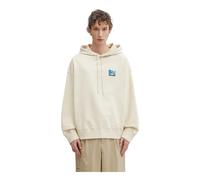 Maison Kitsuné - Gallery Fox Oversize Sweat à capuche - Homme - Sweatshirts et sweats à capuche - Beige - Taille: XL