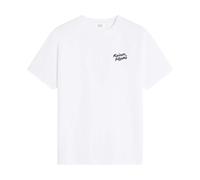 Maison Kitsuné - Handwriting Comfort T-Shirt - Homme - Tops - Blanc - Taille: M