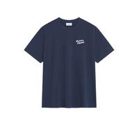 Maison Kitsuné - Handwriting Comfort T-Shirt - Homme - Tops - Bleu - Taille: L