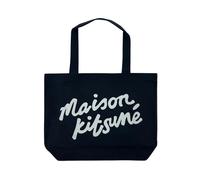 Maison Kitsuné - Handwriting Tote - Femme - Sacs - Noir - Taille: ONE Size