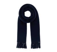 Maison Kitsuné, Homme, Accessoires, Bleu, Taille: ONE Size Fox Head Scarf