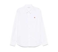 Maison Kitsuné, Homme, Chemises, Blanc, Taille: L Chemise Tête de Renard Fox Head