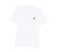 Maison Kitsuné, Homme, Tops, Blanc, Taille: L Fox Head Regular Polo