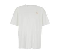 Maison Kitsuné, Homme, Tops, Blanc, Taille: S Dreaming Fox Comfort Tee-Shirt