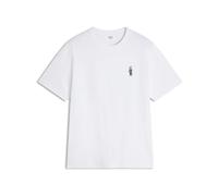 Maison Kitsuné, Homme, Tops, Blanc, Taille: XL T-shirt Blanc Logo Renard Coupe Confort