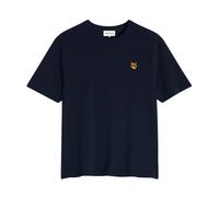 Maison Kitsuné, Homme, Tops, Bleu, Taille: S Fox Head Regular Tee Shirt