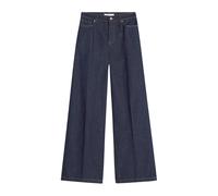 Maison Kitsuné - Jean japonais à jambe large - Femme - Jeans - Bleu - Taille: W26
