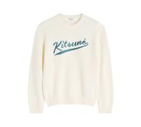 Maison Kitsuné - Maglia - Homme - Pulls - Blanc - Taille: L