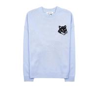 Maison Kitsuné - Maglia - Homme - Pulls - Bleu - Taille: M