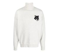 Maison Kitsuné - Maglia - Homme - Pulls - Gris - Taille: L