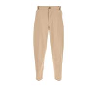Maison Kitsuné - Handwriting Straight Fit Chinos - Homme - Pantalons - Beige - Taille: S
