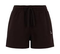 Maison Kitsuné - Baby Fox Regular Jog Shorts - Femme - Shorts - Brun - Taille: 36 FR