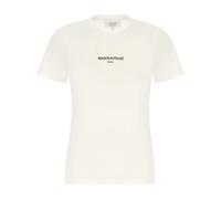 Maison Kitsuné - Paris Baby Tee-Shirt - Femme - Tops - Beige - Taille: 42 FR