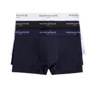 Maison Kitsuné - Paris Boxer Pack - Homme - Sous-vêtements - Noir - Taille: M