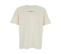 Maison Kitsuné - Paris Comfort Tee-Shirt - Homme - Tops - Beige - Taille: S