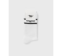 MAISON KITSUNE PARIS SPORTY SOCKS men white en taille: EU 40-45