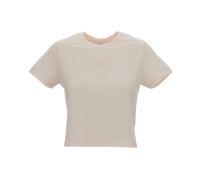 Maison Kitsuné - Patch Baby Fox T-shirt - Femme - Tops - Rose - Taille: 40 FR
