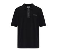 Maison Kitsuné - Polo à logo et fermeture éclair - Homme - Tops - Noir - Taille: M