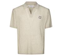 Maison Kitsuné - Polo MM Cotton - Homme - Tops - Rose - Taille: M