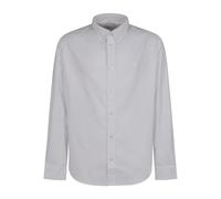 Maison Kitsuné - Profile Fox Button Down Shirt Seasonal - Homme - Chemises - Blanc - Taille: M