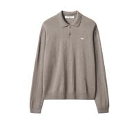 Maison Kitsuné - Profile Fox Comfort Polo - Homme - Sweatshirts et sweats à capuche - Beige - Taille: S