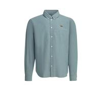 Maison Kitsuné - Profile Fox Regular Shirt - Homme - Chemises - Bleu - Taille: L
